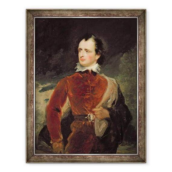 Tablou inramat - George Henry Harlow - Portret De Benjamin Robert Haydon 1786-1846 - - Roveli