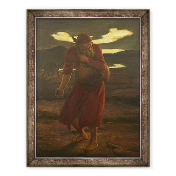 Tablou inramat - John Everett Millais - Parabola de neghina - - Roveli