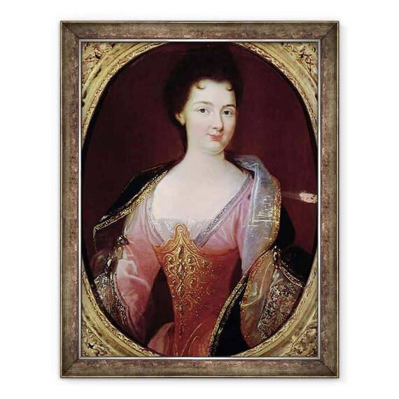 Tablou inramat - Scoala franceza - Portret De Claudine Alexandrine Guerin de Tencin 1682-1749 - - Roveli