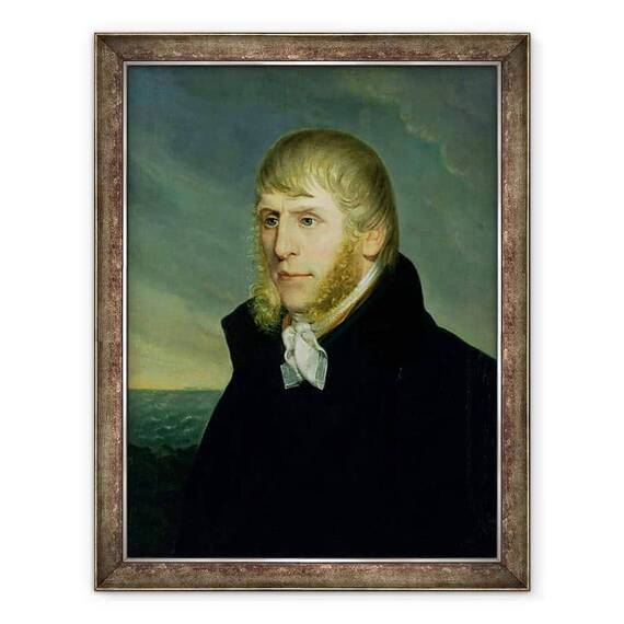 Tablou inramat - Scoala germana - Caspar David Friedrich 1774-1840 c.1810-20 - - Roveli