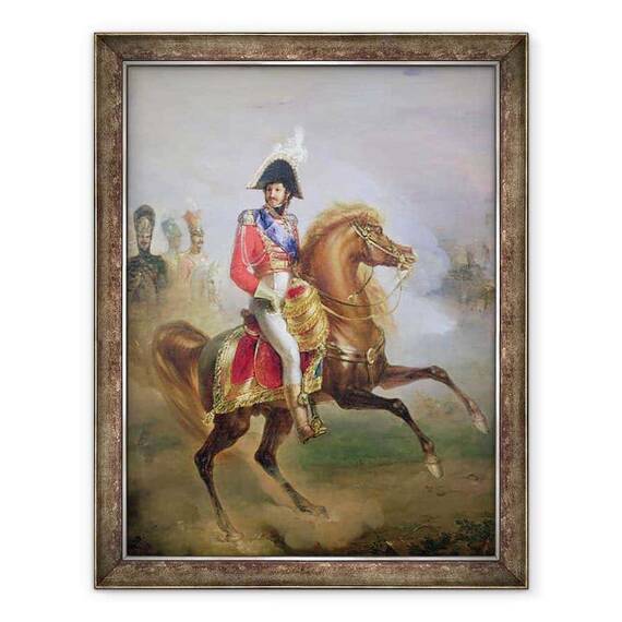 Tablou inramat - Joseph Franque - Joachim Murat 1767-1815 calare - - Roveli