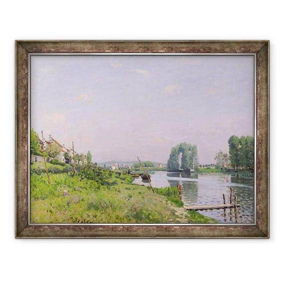 Tablou inramat - Alfred Sisley - Saint-Denis - - Roveli