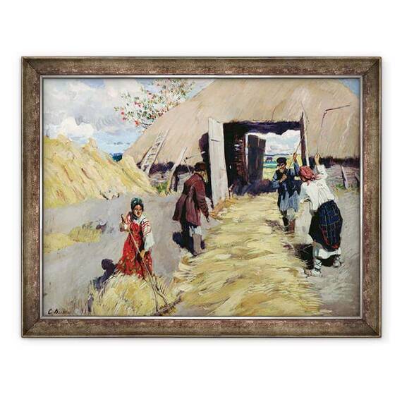 Tablou inramat - Sergei Arsenevich Vinogradov - Etaj treierat - - Roveli