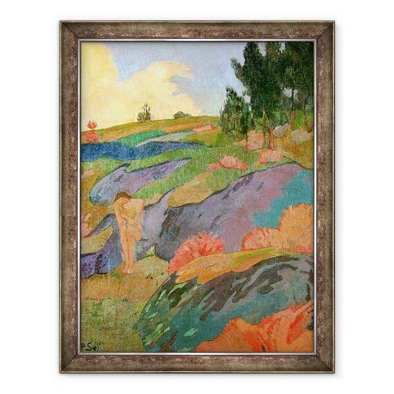 Tablou inramat - Paul Serusier - Eva Breton sau, Melancolie - - Roveli