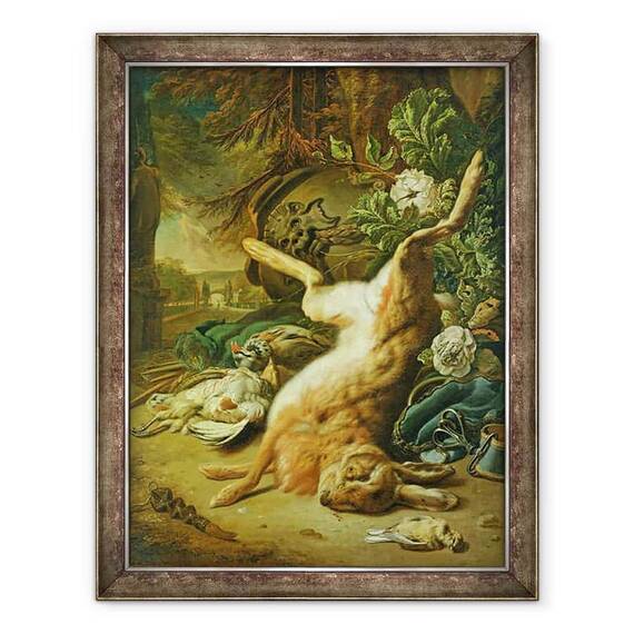 Tablou inramat - Jan Weenix - Natura moarta I - - Roveli