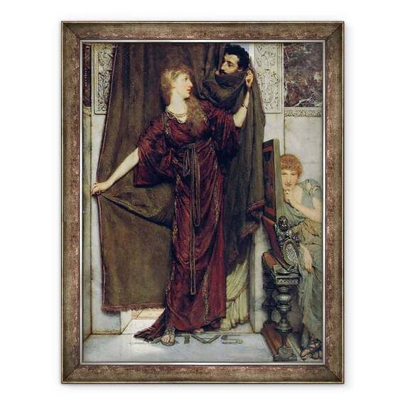Tablou inramat - Lawrence Alma-Tadema - Sora mea nu este in - - Roveli