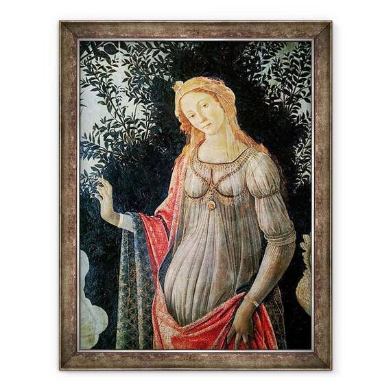 Tablou inramat - Sandro Botticelli - Primavera, detaliu al lui Venus - - Roveli