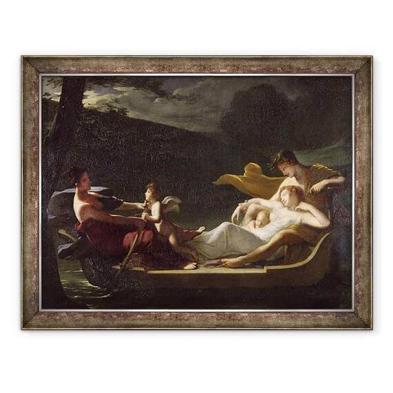 Tablou inramat - Constance Marie Mayer-Lamartiniere - Visul fericirii - - Roveli