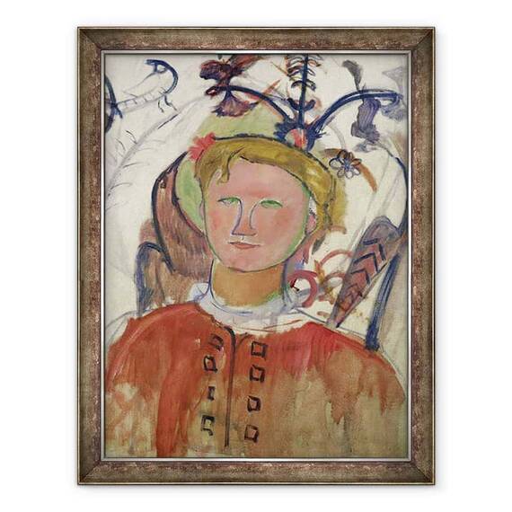 Tablou inramat - Amedeo Modigliani - Marie Vassilieff 1884-1957 - - Roveli