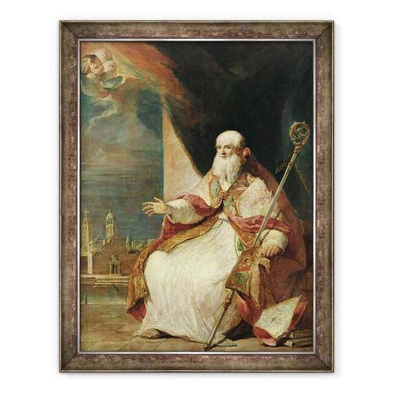 Tablou inramat - Giovanni Antonio Guardi - Nicetas - - Roveli