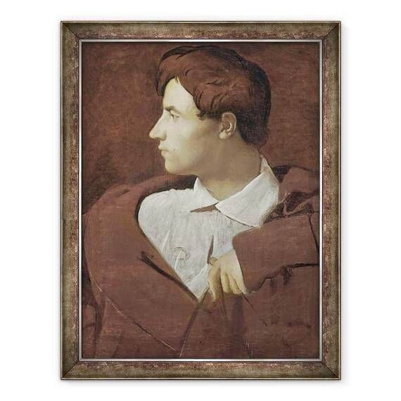 Tablou inramat - Jean Auguste Dominique Ingres - Portretul lui Jean-Baptiste Desdeban 1781-1833 c.1810 - - Roveli