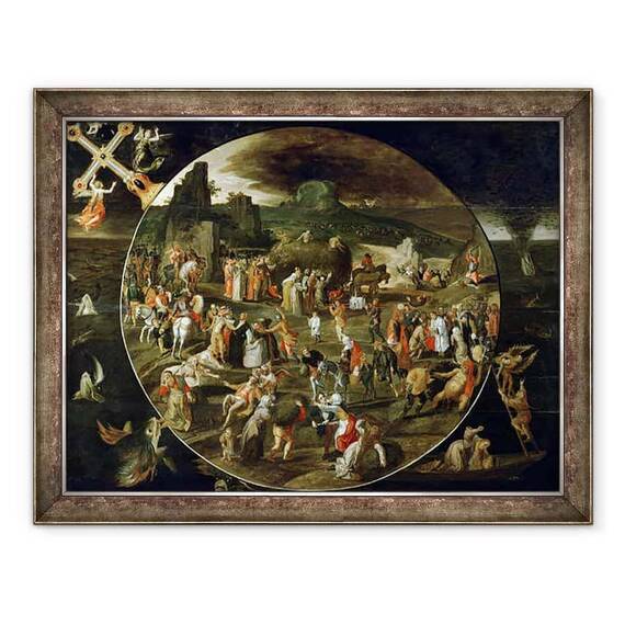 Tablou inramat - Gillis Mostaert - The Haywain - - Roveli