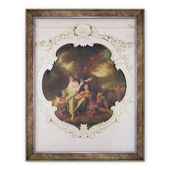 Tablou inramat - Henri Antoine de Favanne - Rinaldo si Armida - - Roveli