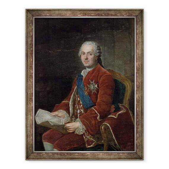 Tablou inramat - Anne-Baptiste Nivelon - Portret De Ludovic - - Roveli