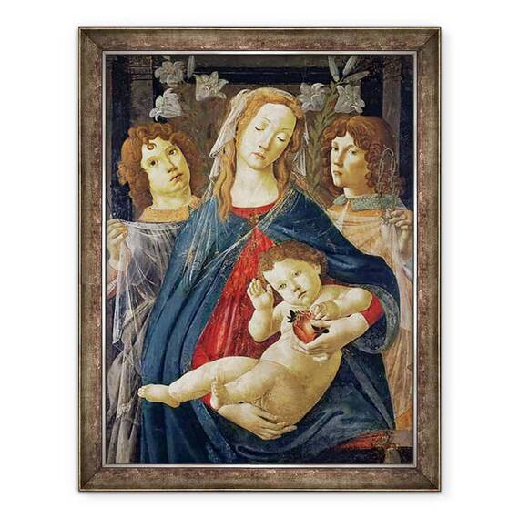 Tablou inramat - Sandro Botticelli - Fecioara din Rodie - - Roveli