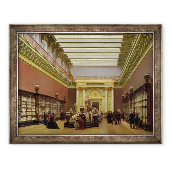 Tablou inramat - Charles Giraud - La Galerie Campana - - Roveli