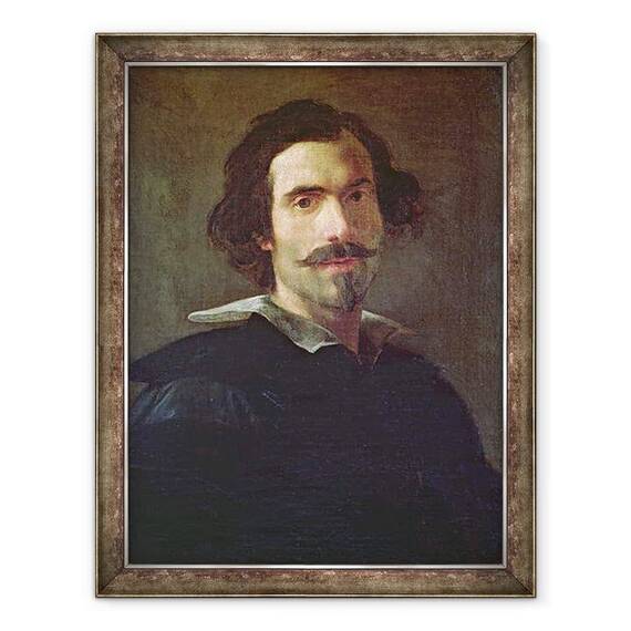 Tablou inramat - Gian Lorenzo Bernini - Autoportret - - Roveli