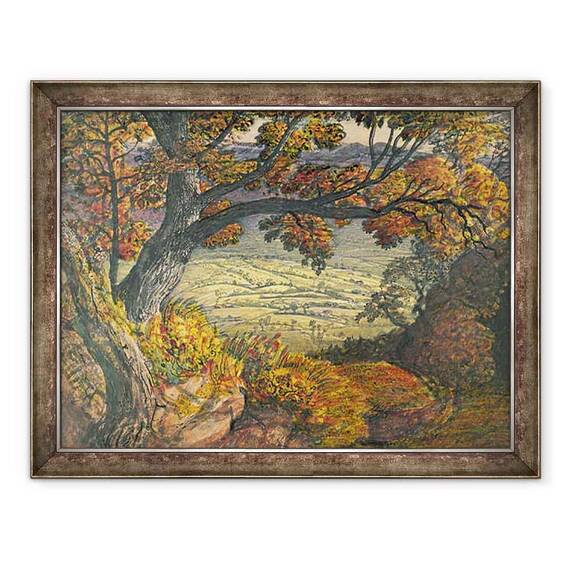 Tablou inramat - Samuel Palmer - Weald din Kent - - Roveli
