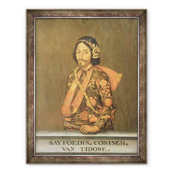 Tablou inramat - Coningh van Tidore - Saifuddin - - Roveli