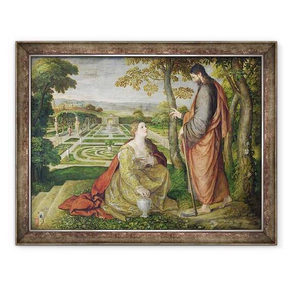 Tablou inramat - Lambert Sustris - Noli Me Tangere - - Roveli