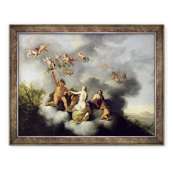 Tablou inramat - Cornelis van Poelenburgh - Ceres - - Roveli