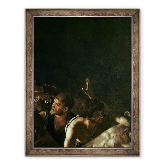 Tablou inramat - Michelangelo Merisi da Caravaggio - Invierea lui Lazar II - - Roveli