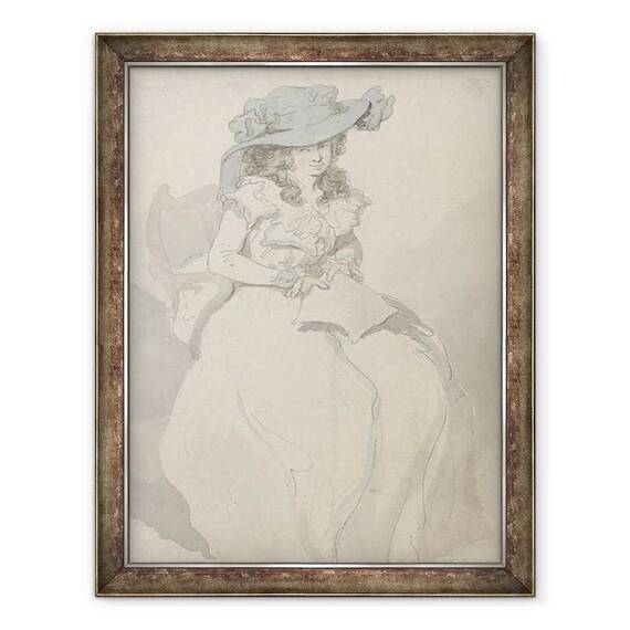 Tablou inramat - Thomas Rowlandson - Scrisoarea de dragoste - - Roveli