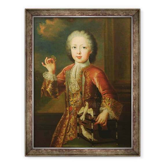 Tablou inramat - Pierre Gobert - Charles-Alexandre 1712-80 Print de Lorena - - Roveli