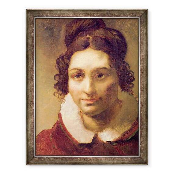 Tablou inramat - Theodore Gericault - Suzanne sau Portretul presupus a fi Alexandrine-Modeste Caruel de Saint-Martin, matusa artistului - - Roveli