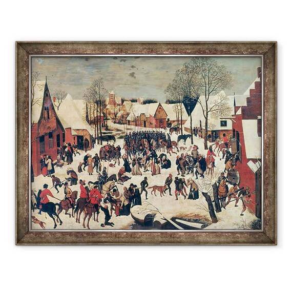 Tablou inramat - Pieter Brueghel the Younger - Masacrul Inocentilor II - - Roveli