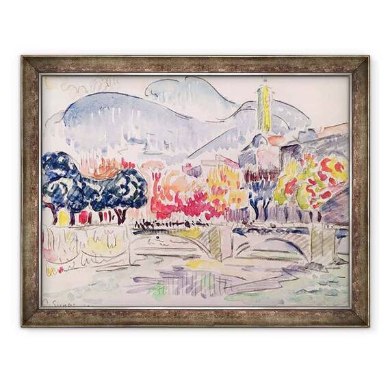 Tablou inramat - Paul Signac - Le Paillon, Frumos - - Roveli