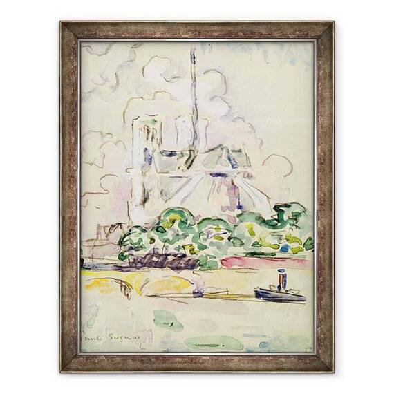 Tablou inramat - Paul Signac - Notre-Dame - - Roveli