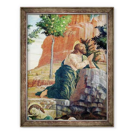 Tablou inramat - Andrea Mantegna - Agonia in gradina II - - Roveli