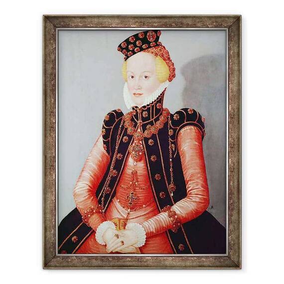 Tablou inramat - Lucas Cranach the Elder - Portretul unei tinere Femei - - Roveli