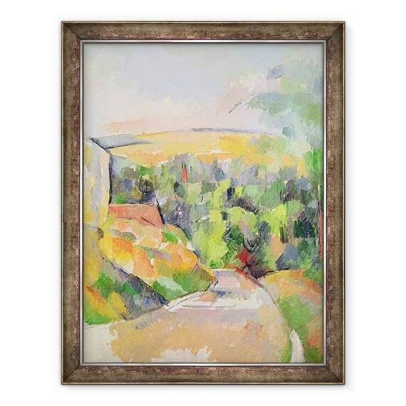 Tablou inramat - Paul Cezanne - indoirea in drum - - Roveli
