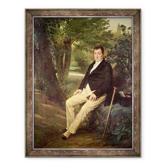 Tablou inramat - Martin Drolling - Marie-Joseph 1757-1834 Marquis de La Fayette - - Roveli