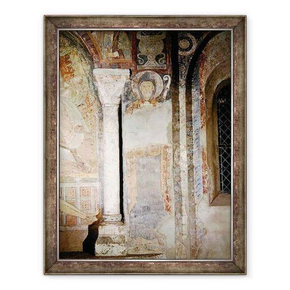 Tablou inramat - Scoala franceza - Un staret in haine ceremoniale - - Roveli