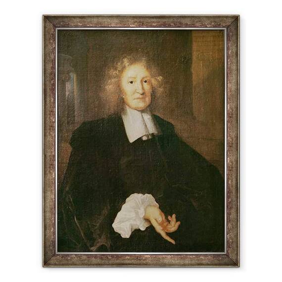 Tablou inramat - Claude Lefebvre - Portret presupus a fi Jules Hardouin Mansart 1646-1708 - - Roveli