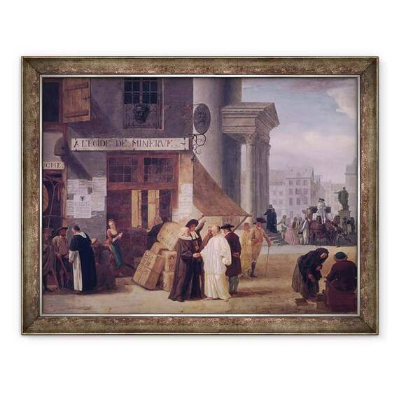 Tablou inramat - Leonard Defrance - A Legide de Minerve - - Roveli