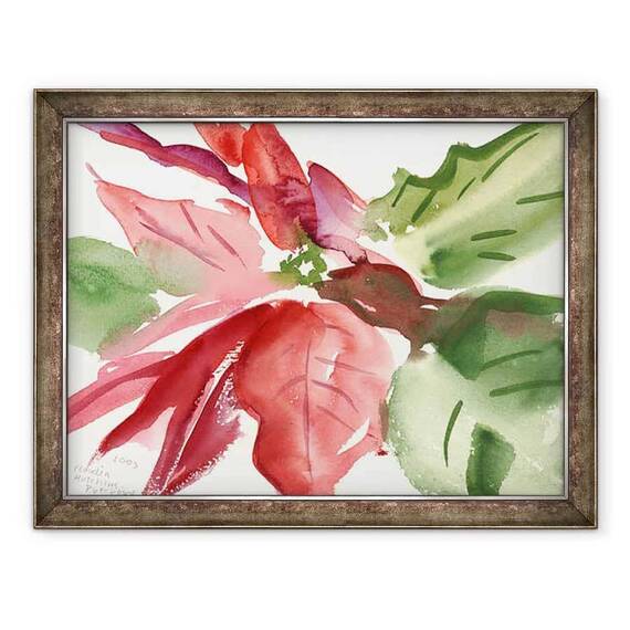 Tablou inramat - Claudia Hutchins-Puechavy - Poinsettia - - Roveli