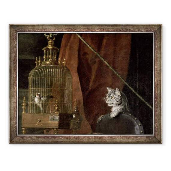 Tablou inramat - William Hogarth - Copiii Graham - - Roveli