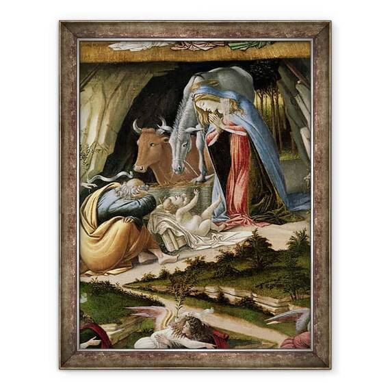 Tablou inramat - Sandro Botticelli - Nasterea mistica - - Roveli