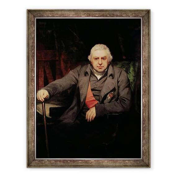Tablou inramat - Thomas Phillips - Portret De Sir Joseph Banks - - Roveli