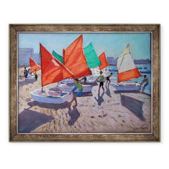 Tablou inramat - Andrew Macara - Sails Rosii, Royan - - Roveli