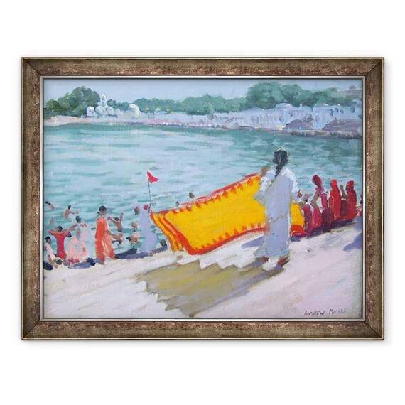 Tablou inramat - Andrew Macara - Sari de uscare - - Roveli