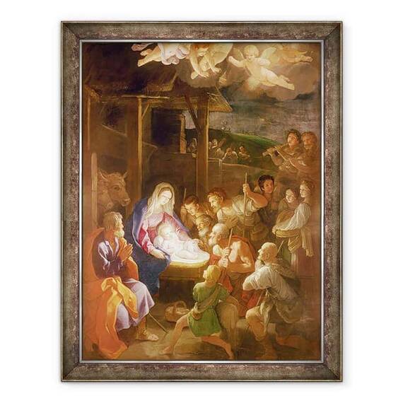 Tablou inramat - Guido Reni - Nasterea Nasterii noaptea - - Roveli