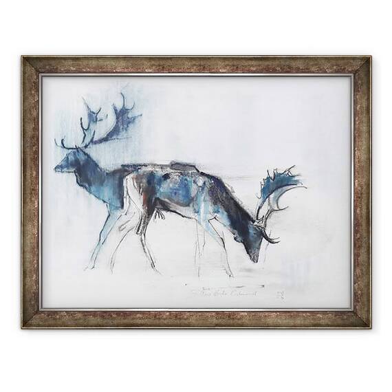 Tablou inramat - Mark Adlington - Bucks Fallow, Richmond - - Roveli