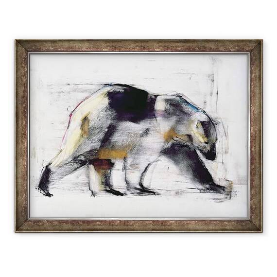 Tablou inramat - Mark Adlington - Ursus Maritimus - - Roveli