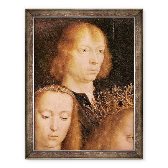 Tablou inramat - Gerard David - Autoportret - - Roveli