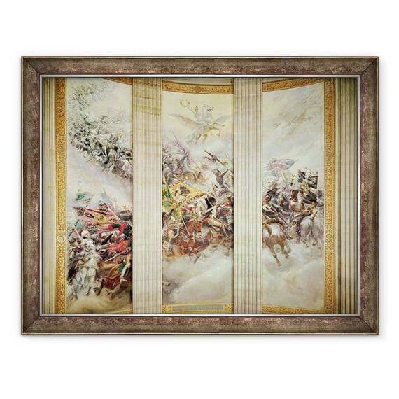 Tablou inramat - Jean-Baptiste Edouard Detaille - Spre glorie - - Roveli